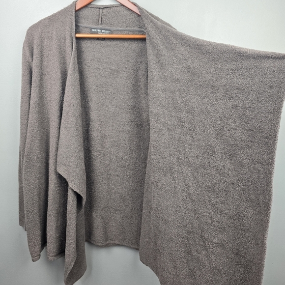 BAREFOOT DREAMS Bamboo Blend‎ Cozychic Lite Calypso Wrap Brown Womens Size S/M - Picture 5 of 12